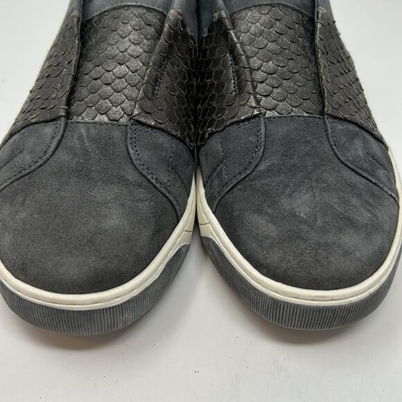 Johnston & Murphy Women's Pewter Gray Slip-On Sneakers Size 9 - Picture 2 of 15